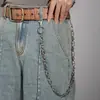 Cadena de Pantalón de Metal Transfronteriza Europea y Americana Tendencia Hip-hop de Alto Nivel Diablo Punk Cadena de Cintura Cadena Colgante para Hombre y Mujer