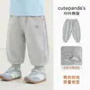 Pantalones Deportivos Infantiles Kaka Panda para Niños Ropa de Otoño Pantalones Casuales de Otoño para Niñas Pantalones Largos de Bebé Primavera Otoño Modernos