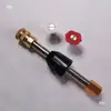 Pistola de Lavado de Coches con Batería de Litio Vara de Extensión Máquina de Limpieza Inalámbrica Pistola de Agua a Presión Boquilla Cabezal de Ducha en Forma de Abanico Accesorios Seis en Uno