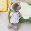 Ropa para Perros Princesa Vestido Perros Pequeños Teddy Bichon Pomerania Yorkshire Ropa 23 Vestido Durazno