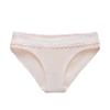 Ropa interior sin costuras de hilo de seda de hielo Sierjian para niña, macaron puro deseo, encaje de alta elasticidad, calzoncillos cómodos para estudiante