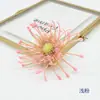 Flores artificiales, alfiletero de plástico crisantemo, decoración DIY para ropa y tocados, flores falsas, crisantemo pinza de cangrejo, kits de materiales y accesorios de venta caliente transfronteriza
