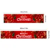 Banner Navideño Transfronterizo Fiesta Navideña Cena de Fiesta Evento Decoración Interior Exterior Suministros Escena Tela Colgante