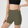 Pantalones Cortos de Yoga Estilo Nuevo para Mujer, Levanta Glúteos, Sin Costuras Incómodas, Nailon 66, Alta Calidad, Sensación de Segunda Piel, Pantalones Cortos de Fitness para Correr