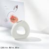 Vaso de Cerâmica Criativo Nórdico Shumen Simples Moderno Decorativo para Flores Secas Sala de Estar Arranjo de Flores Enfeites Vaso de Flores para Mesa
