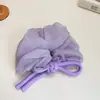 Diadema de Chifón Esponjoso de Alta Gama para Niñas, Estilo Coreano, Bola de Pelo, Cuerda para el Cabello del Cuero Cabelludo, Diadema