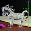 Cristal Zodiaco Rata Buey Tigre Conejo Dragón Serpiente Caballo Cabra Mono Gallo Perro Cerdo Adornos de Animales Juego Completo Regalo de Cumpleaños Hogar