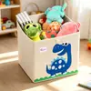 Caja de Almacenamiento de Juguetes de Tela Tipo Cajón para el Hogar Plegable Organizador de Artículos Varios Caja de Gran Capacidad Venta Directa de Fábrica