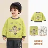 Sudadera con forro polar Kaka Panda para niños, ropa de invierno para niños, top cálido de invierno para niñas, ropa de otoño/invierno para bebés y niños pequeños