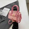 Bolso de Mano de Gran Capacidad de Moda Estilo Coreano para Mujer, Bolso Pequeño Nuevo Sencillo y Texturizado, Bolso Bandolera de Hombro Único con Diseño de Nicho