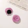 Moda Estilo Coreano Elegante e Delicado Malha Mini Rosa DIY Headdress Corsage Sapatos e Meias Acessórios de Vestuário