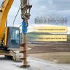 Escavação e troca de máquina de perfuração em espiral, escavação e troca de máquina de perfuração em espiral, bate-estacas fotovoltaicas em espiral longa, escavação e troca de máquina de perfuração de fundo de furo, máquina de perfuração de fundação