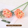 PU Lirio de Calla Margarita Amapola de Tallo Largo Ramo Fotografía de Boda Arreglo Decoración del Hogar Flores Artificiales Arte Floral Simulado