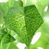 Amazon Popular Transfronterizo Mimbre Imitación Hiedra Artificial Hojas Falsas Flor de Plástico Planta Decoración Colgante Venta al por Mayor