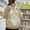 Mochila Estilo Japonés Ins de Alto Valor Estético Simple para Estudiantes de Secundaria y Preparatoria, Mochila Versátil Ligera para Viajes