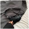 Bolso plateado para mujer, verano 2024, nuevo diseño de moda, bolso bandolera de hombro de nicho, bolso de bola de masa de calidad para mujer