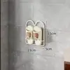 Estante para Chanclas de Baño, Montaje en Pared sin Taladro, Puerta de Inodoro, Trasera de Pared, Drenaje, Apilable, Zapatero, Estante de Almacenamiento