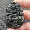 Una variedad de colgante de jade Jigong de jade Hetian Moyu de Xinjiang, jade serpentina, paisaje del zodiaco, dragón y fénix, colgante de pez, marca de jade