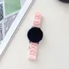Para Huawei Correa Tres Glaciares Samsung Galaxy watch5/4 Correa Tres Color Caramelo Correa de Reloj