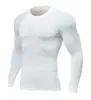 Traje elástico, justo ao corpo, de secagem rápida, respirável, que absorve o suor, não apertado, modelagem 3D, amigável à pele, para fitness ao ar livre, corrida, roupa de compressão