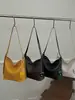 Bolsa Saco Estilo Coreano Nicho Padrão Trançado Preguiçoso para Mulheres, Nova Bolsa de Ombro Transversal Tendência Fashion para o Dia a Dia