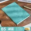 Set de Logotipo de Cuaderno de Piel de Oveja Personalizado A5 Simple Engrosado Bloc de Notas para Estudiantes Bloc de Notas para Oficina de Negocios