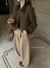 Diseño Estilo Coreano Bloques de Color Patchwork Chaqueta Abrigo de Algodón Mujer 2026 Otoño Invierno Nueva Moda Versátil Adelgazante Chaqueta Top
