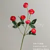Flor Artificial con 6 Ramas Altas, Rosa Té Loto, Arreglo Floral de Piso para Boda, Decoración del Hogar, Accesorio para Fotografía, Flores Artificiales al por Mayor