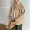 Camisa Larga de Moda para Hombre, Nueva Colección Primavera 2026 Estilo Coreano, Chaqueta Stylish Ins, Camisa Japonesa Fresca Estilo Hong Kong