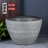 Jingdezhen Cerámica Pez Dorado Koi Tanque de Peces Tamaño Extra Grande Puerta de Patio Mar Lirio de Agua Grande Maceta de Loto Maceta Antigua Tanque de Agua Grande