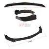 Dtouch Coche Universal Tres Etapas Pala Frontal Grande Ajustable Combinación de Tres Etapas Pala Frontal Pala Frontal Negro Brillante Labio Frontal