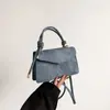 Bolso pequeño cuadrado de mezclilla más vendido transfronterizo, nuevo estilo 2026, versátil, moderno y minimalista, bolso de hombro/bolso cruzado/bolso de mano