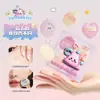 Gecomo Caja de Set de Esponjas para Maquillaje Nube Linda Esponja Afelpada Húmeda y Seca Rubor Corrector Esponja para Dedos