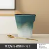 Taza de café de cerámica cultural y creativa con cuchara, se puede imprimir con logotipo, taza con grabado de regalo, juego de caja de regalo de recuerdo empresarial