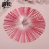 Colgante de Borla Degradado de Dos Tonos de 13 cm Accesorios para Ropa Estilo Chino Adorno de Bolsita Colgador Gran Cantidad Precio Favorable Venta al por Mayor de Fábrica