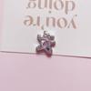 Urso de Laço Metálico Prateado Galvanizado Acessórios de Resina DIY Capa de Celular Materiais Artesanais Atacado