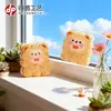Desenho Animado Fofo Brinquedo de Comida Artificial Urso Sanduíche Biscoito Enfeites de Resina Acessórios de Decoração DIY Pequenos Enfeites de Mesa