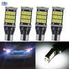 Decodificación de luz de freno T15 4014 45smd para coche, luz de marcha atrás sin electrodos, señal de giro, LED CANbus