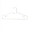 Colgador de ropa seco simple blanco y negro para adultos de plástico para armario de casa mecanismo de ropa