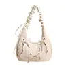 Bolso Plegado a Cuadros de Moda de Verano para Mujer 2025 Nuevo Bolso de Hombro para Viajar Versátil Bolso Tote Cruzado