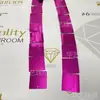 Decoração de Casamento em Shopping de Hotel Cor Dourada Prateada 5cm 5cm Quadrado Fio de Lantejoulas Cortina de Lantejoulas