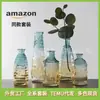 Amazon traje florero pequeño arreglo floral alto sentido florero de vidrio hidropónico adornos estilo ins decoración fábrica de comercio exterior
