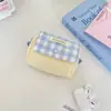 64233 Bolsa de Almacenamiento para Cámara Acolchada Macaron con Diseño de Tapa Abatible de Color Contrastante, Bolsa Protectora Portátil para Almacenamiento de Auriculares CCD
