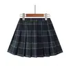 Falda plisada para niña, versión coreana, nuevo modelo 2024, versátil falda corta estilo escolar para niños, uniforme de escuela primaria