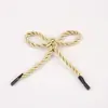 En stock bolso de regalo colorido de cuerda de poliéster de tres cabos caja de regalo cuerda retorcida de poliéster tejida retorcida de mano cuerda de tres cabos