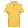 Roupa de trabalho tipo algodão, uniforme casual de verão para negócios, personalizável com logo, cor sólida, uniforme de professor, camisa polo, uniforme escolar