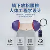 Masajeador de cintura eléctrico inteligente transfronterizo, portátil para uso doméstico, con funciones de calentamiento y percusión para proteger la columna lumbar