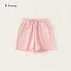 Pantalones cortos Yubao para niños, pantalones cortos de verano para niñas, pantalones casuales holgados de color sólido para niñas, pantalones delgados
