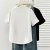 2026 Verão Novo Design Renda Manga Vazada Manga Curta Emagrecedor Camiseta Top para Mulheres Plus Size 9629