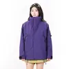 Nueva chaqueta infantil a juego padre-hijo, tres en uno desmontable, impermeable y cortavientos para exteriores, chaqueta de pareja